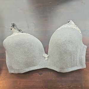 Motherhood Maternity Gray Seamless Support Bra